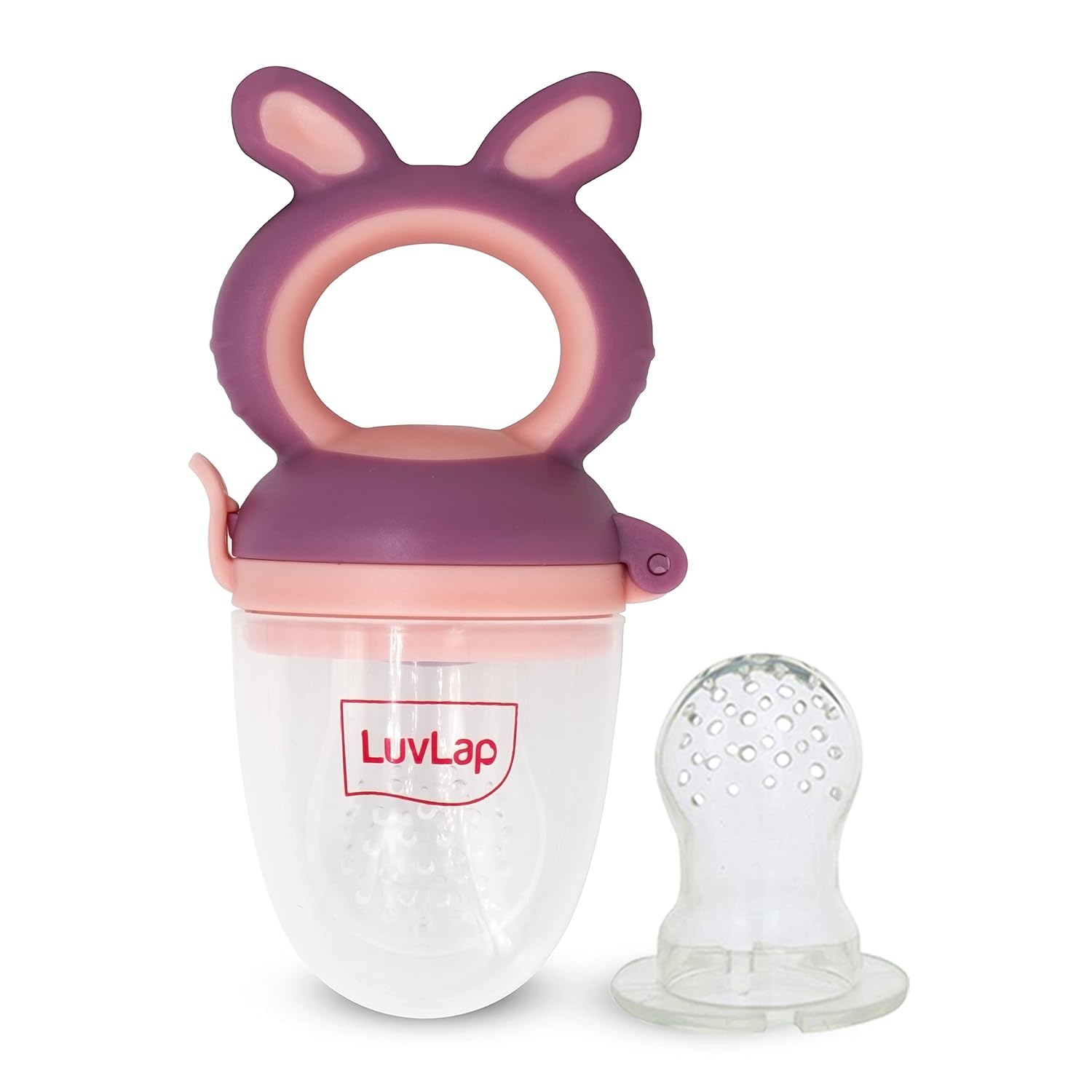 LuvLap Silicon Food/Fruit Nibbler with Soft Feeder