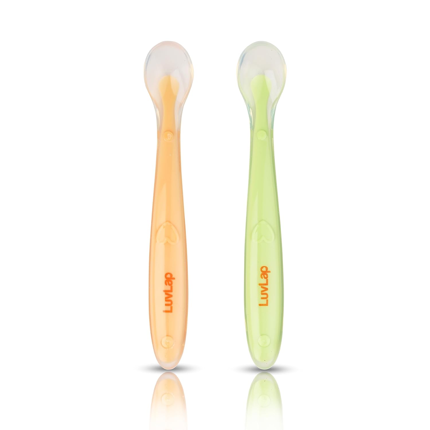 LuvLap Baby Feeding Spoon Set Of 2 With Ultra