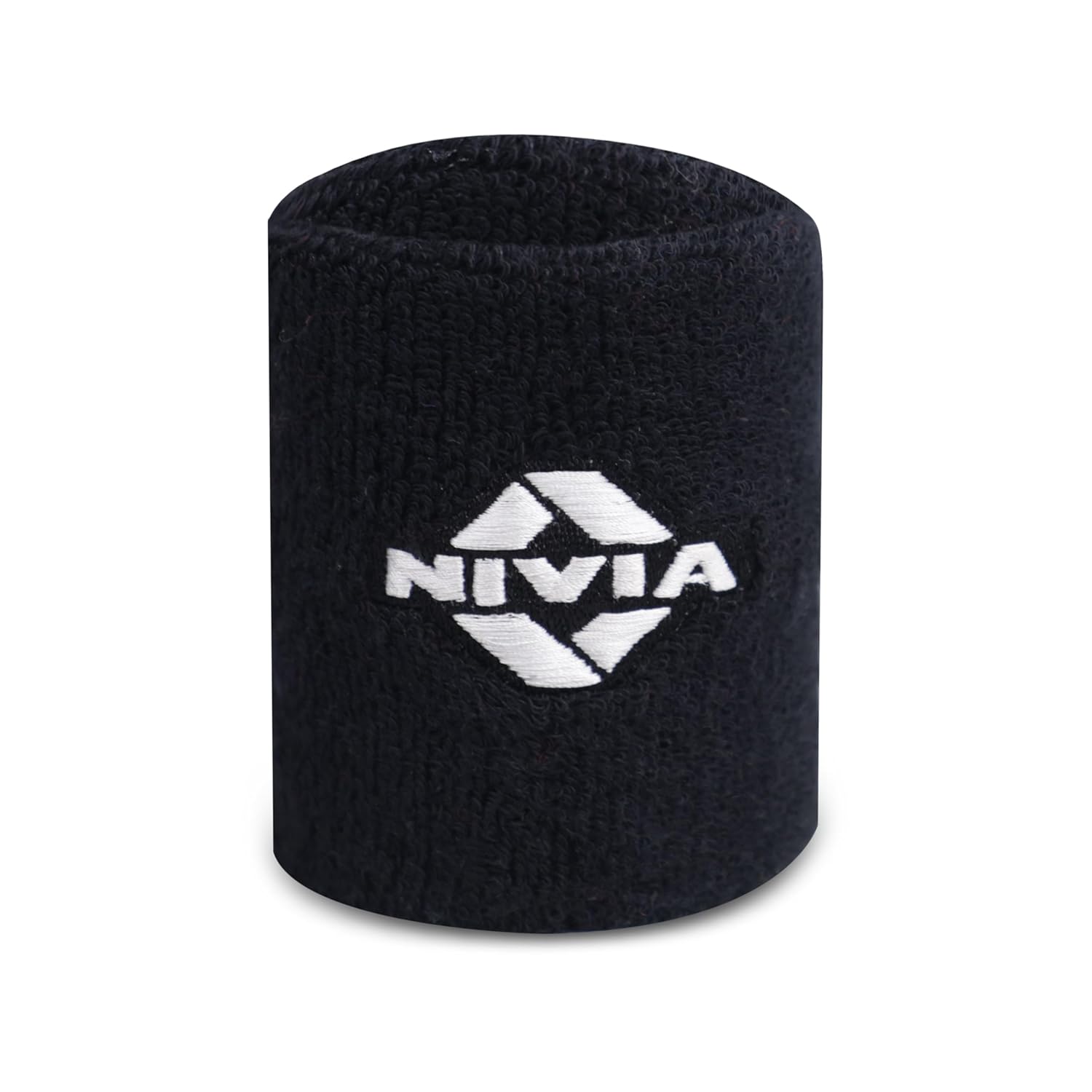 Nivia Wrist Band WB01 (S, Black)