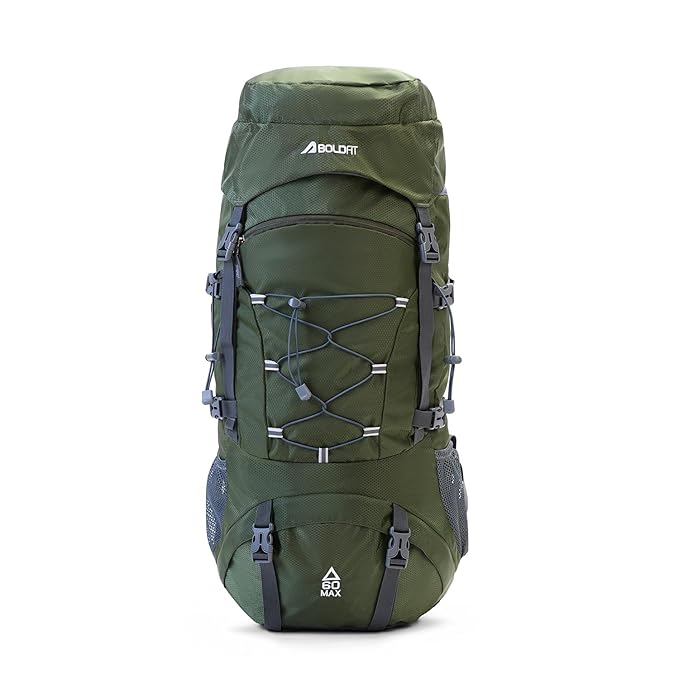 Boldfit Rucksack Bag 60 Litre Trecking Bag For Men