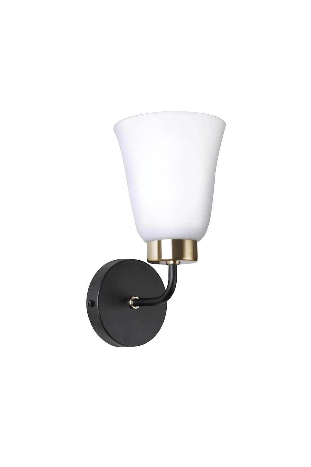 PHILIPS Trumpet Black & Brass Wall Light for room