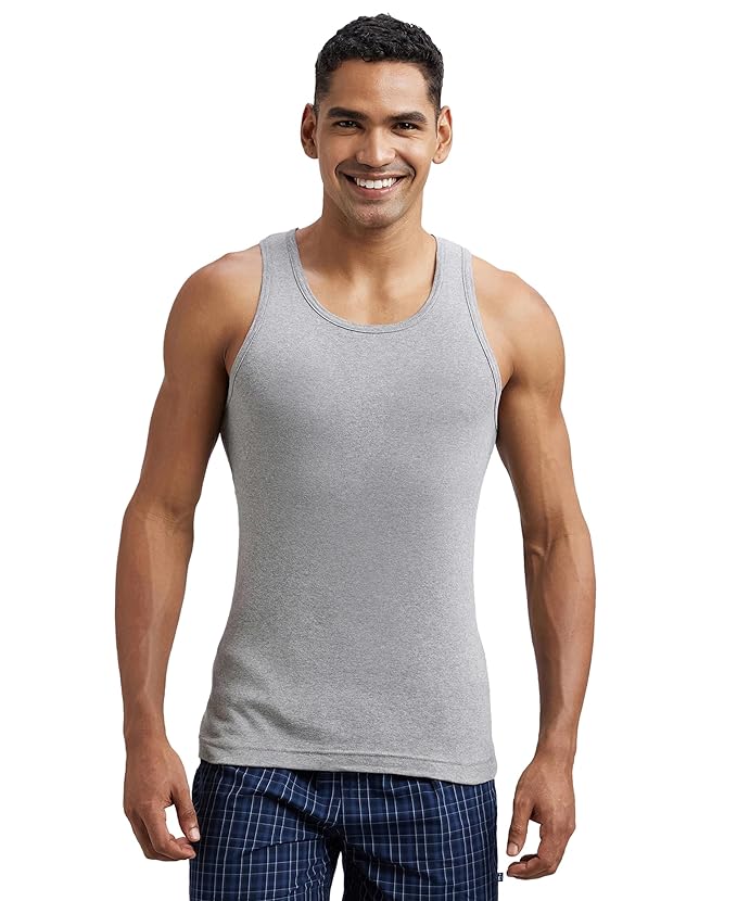 Jockey FP04 Men's Super Combed Cotton  Sleeveless 