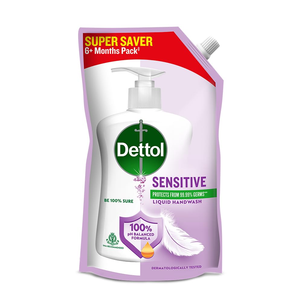 Dettol Liquid Hand wash, Sensitive, 675ml