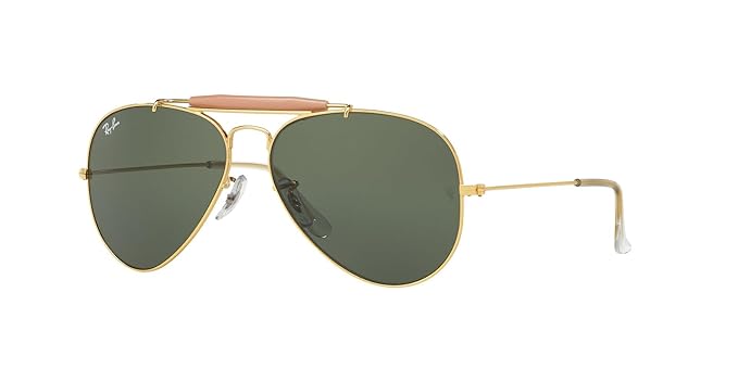 Ray-Ban Unisex Aviator Sunglasses - 0RB3129I